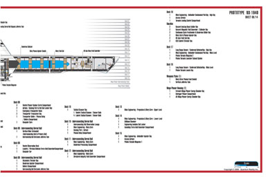Scimitar Class NX-2901 Starship Prototype - External Blueprints & Internal Deck Plans by Strategic Design - Page 8