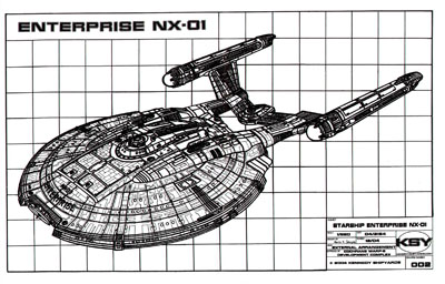 Star Trek Blueprints: Starfleet Vessel Enterprise NX-01