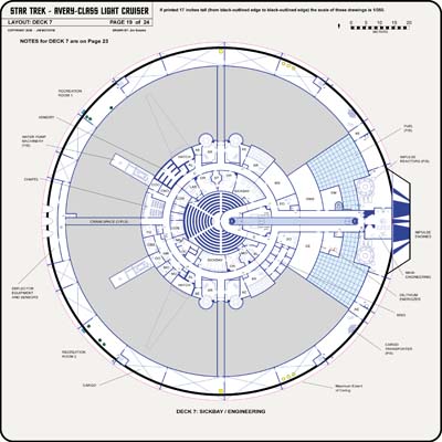 U.S.S. Kelvin NCC-0514 - Sheet 19: Deck 7