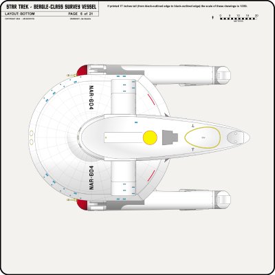 S.S. Beagle NAR-600 - Sheet 5: Front View