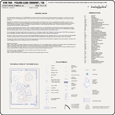 Transport / Tug Class [TOS] Profile, Cutaway, and Deck Plans