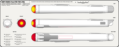 Star Trek [TOS] Warp Engine Nacelle Schematics