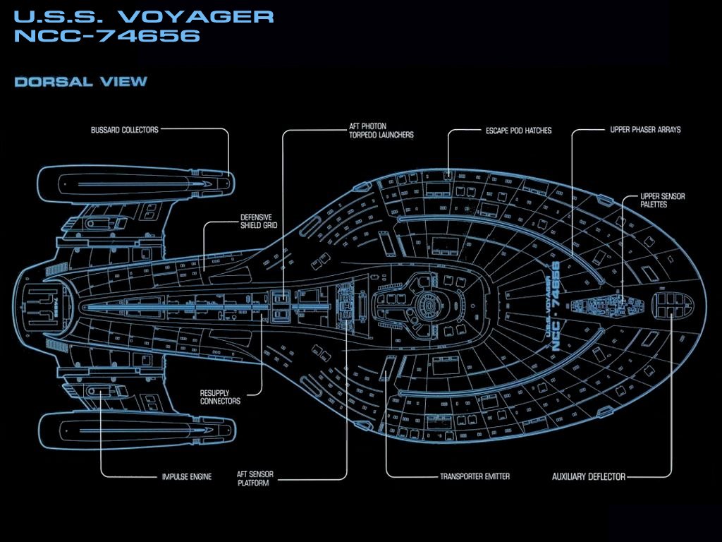 Star Trek Ship Schematics Blueprints