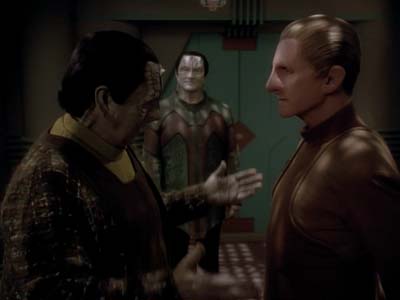 Star Trek: Deep Space Nine Screencaps "Improbable Cause" (S3:E20)