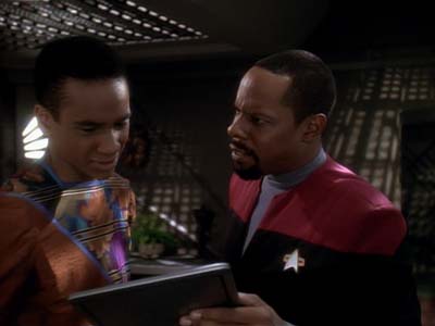 Star Trek: Deep Space Nine Screencaps "Explorers" (S3:E22)