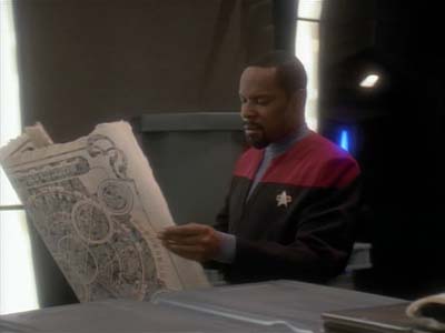 Star Trek: Deep Space Nine Screencaps "Explorers" (S3:E22)