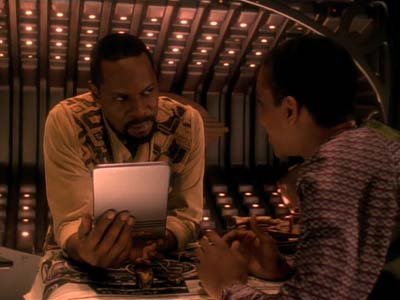 Star Trek: Deep Space Nine Screencaps "Explorers" (S3:E22)