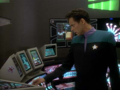 Star Trek: Deep Space Nine Screencaps "Second Skin" (S3:E5)