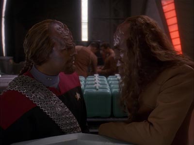 Star Trek: Deep Space Nine Screencaps "The Sons of Mogh" (S4:E15)