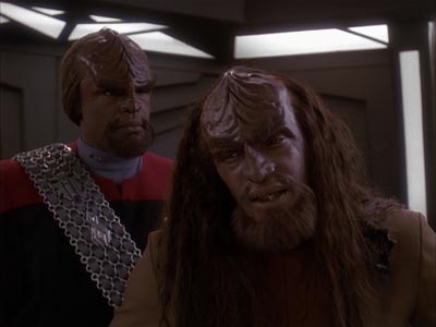 Star Trek: Deep Space Nine Screencaps "The Sons of Mogh" (S4:E15)