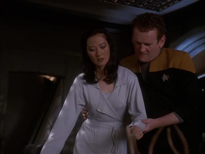 Star Trek: Deep Space Nine Screencaps "Body Parts" (S4:E25)