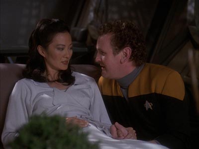 Star Trek: Deep Space Nine Screencaps "Body Parts" (S4:E25)