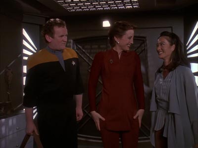 Star Trek: Deep Space Nine Screencaps "Body Parts" (S4:E25)