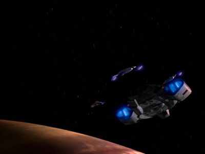 Star Trek: Deep Space Nine Screencaps "Starship Down" (S4:E7)