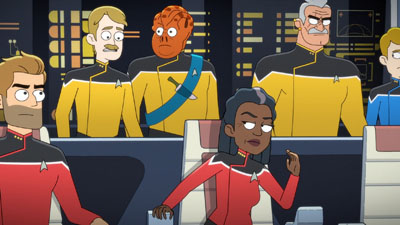 Star Trek: Lower Decks Screencaps "First First Contact" (S2:E10)
