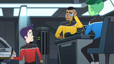 Star Trek: Lower Decks Screencaps "First First Contact" (S2:E10)