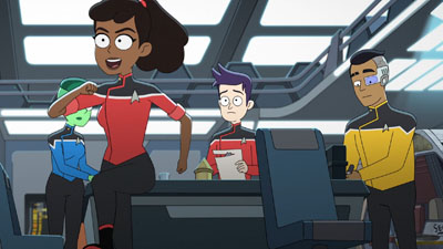 Star Trek: Lower Decks Screencaps "First First Contact" (S2:E10)