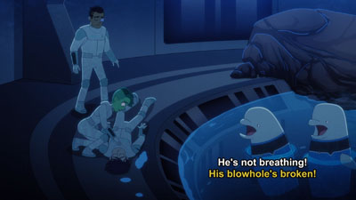Star Trek: Lower Decks Screencaps "First First Contact" (S2:E10)