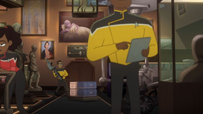 Star Trek: Lower Decks Screencaps "Kayshon, His Eyes Open" (S2:E2)