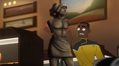 Star Trek: Lower Decks Screencaps "Kayshon, His Eyes Open" (S2:E2)