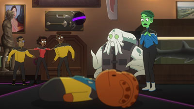 Star Trek: Lower Decks Screencaps "Kayshon, His Eyes Open" (S2:E2)