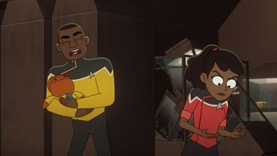 Star Trek: Lower Decks Screencaps "Kayshon, His Eyes Open" (S2:E2)