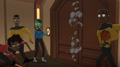 Star Trek: Lower Decks Screencaps "Kayshon, His Eyes Open" (S2:E2)