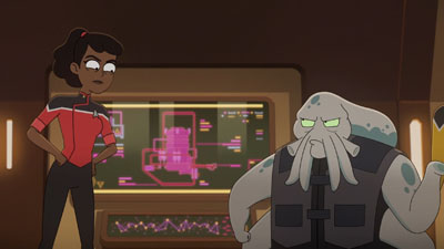 Star Trek: Lower Decks Screencaps "Kayshon, His Eyes Open" (S2:E2)