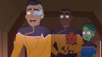 Star Trek: Lower Decks Screencaps "Kayshon, His Eyes Open" (S2:E2)