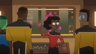 Star Trek: Lower Decks Screencaps "Kayshon, His Eyes Open" (S2:E2)