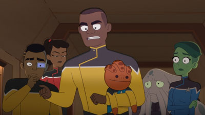 Star Trek: Lower Decks Screencaps "Kayshon, His Eyes Open" (S2:E2)