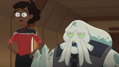 Star Trek: Lower Decks Screencaps "Kayshon, His Eyes Open" (S2:E2)