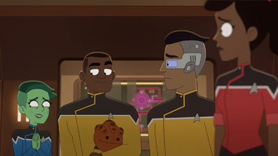 Star Trek: Lower Decks Screencaps "Kayshon, His Eyes Open" (S2:E2)