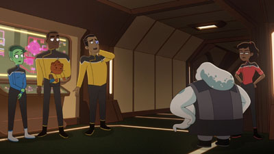Star Trek: Lower Decks Screencaps "Kayshon, His Eyes Open" (S2:E2)