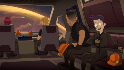 Star Trek: Lower Decks Screencaps "Kayshon, His Eyes Open" (S2:E2)