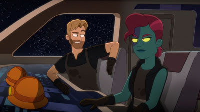 Star Trek: Lower Decks Screencaps "Kayshon, His Eyes Open" (S2:E2)