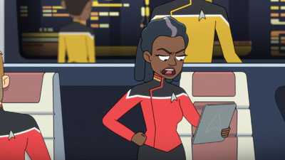 Star Trek: Lower Decks Screencaps "Kayshon, His Eyes Open" (S2:E2)