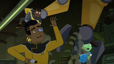 Star Trek: Lower Decks Screencaps "Kayshon, His Eyes Open" (S2:E2)