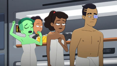 Star Trek: Lower Decks Screencaps "Kayshon, His Eyes Open" (S2:E2)