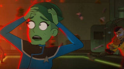 Star Trek: Lower Decks Screencaps "Kayshon, His Eyes Open" (S2:E2)