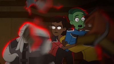 Star Trek: Lower Decks Screencaps "Kayshon, His Eyes Open" (S2:E2)