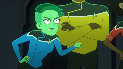 Star Trek: Lower Decks Screencaps "Kayshon, His Eyes Open" (S2:E2)