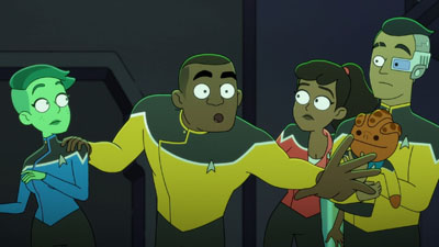Star Trek: Lower Decks Screencaps "Kayshon, His Eyes Open" (S2:E2)