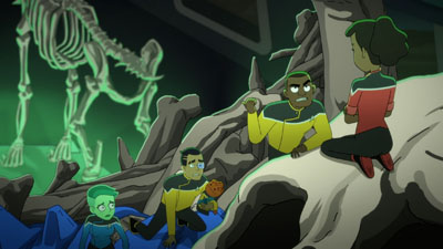 Star Trek: Lower Decks Screencaps "Kayshon, His Eyes Open" (S2:E2)