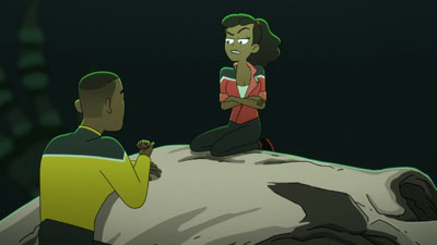 Star Trek: Lower Decks Screencaps "Kayshon, His Eyes Open" (S2:E2)