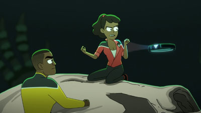 Star Trek: Lower Decks Screencaps "Kayshon, His Eyes Open" (S2:E2)
