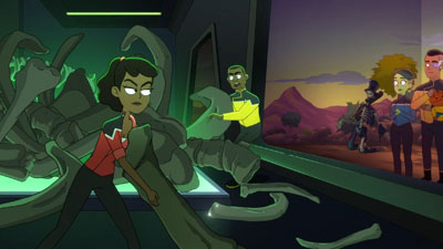 Star Trek: Lower Decks Screencaps "Kayshon, His Eyes Open" (S2:E2)