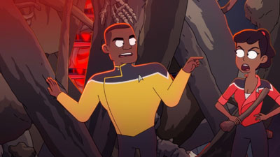 Star Trek: Lower Decks Screencaps "Kayshon, His Eyes Open" (S2:E2)