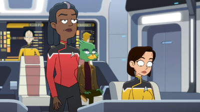 Star Trek: Lower Decks Screencaps "Kayshon, His Eyes Open" (S2:E2)