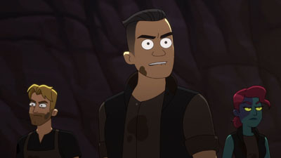 Star Trek: Lower Decks Screencaps "Kayshon, His Eyes Open" (S2:E2)